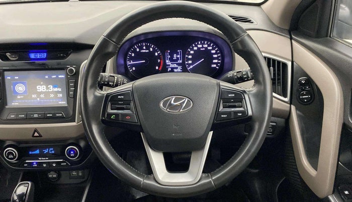 2016 Hyundai Creta SX PLUS AT 1.6 PETROL, Petrol, Automatic, 78,324 km, Steering Wheel Close Up