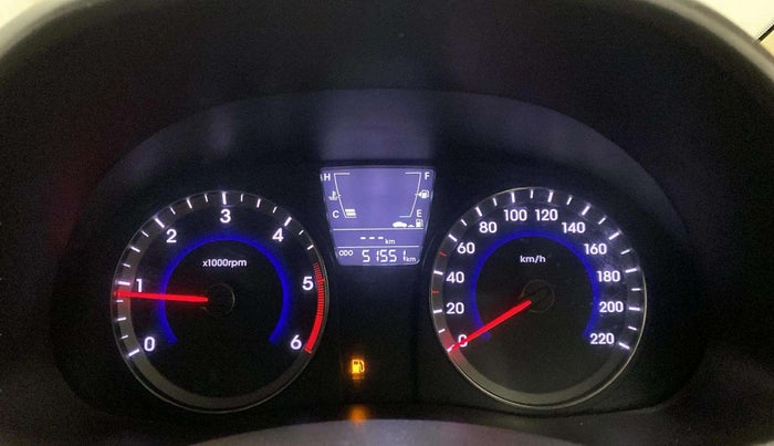 2014 Hyundai Verna FLUIDIC 1.6 CRDI SX, Diesel, Manual, 51,499 km, Odometer Image