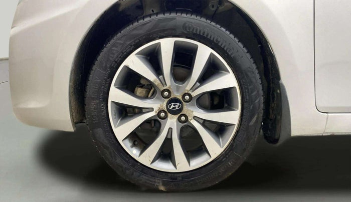 2014 Hyundai Verna FLUIDIC 1.6 CRDI SX, Diesel, Manual, 51,499 km, Left Front Wheel