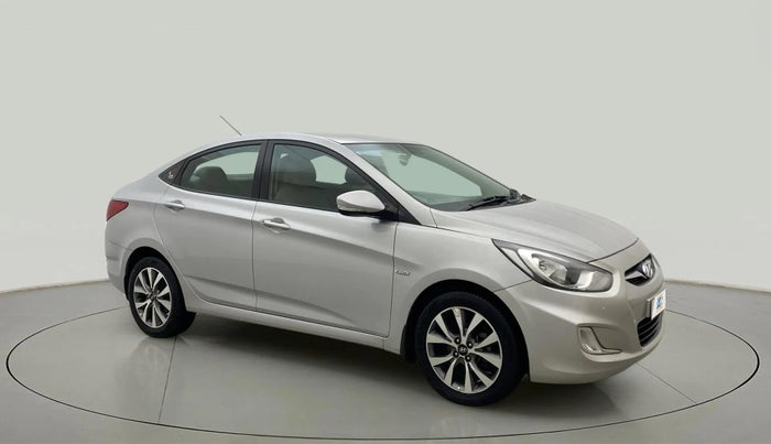 2014 Hyundai Verna FLUIDIC 1.6 CRDI SX, Diesel, Manual, 51,499 km, Right Front Diagonal