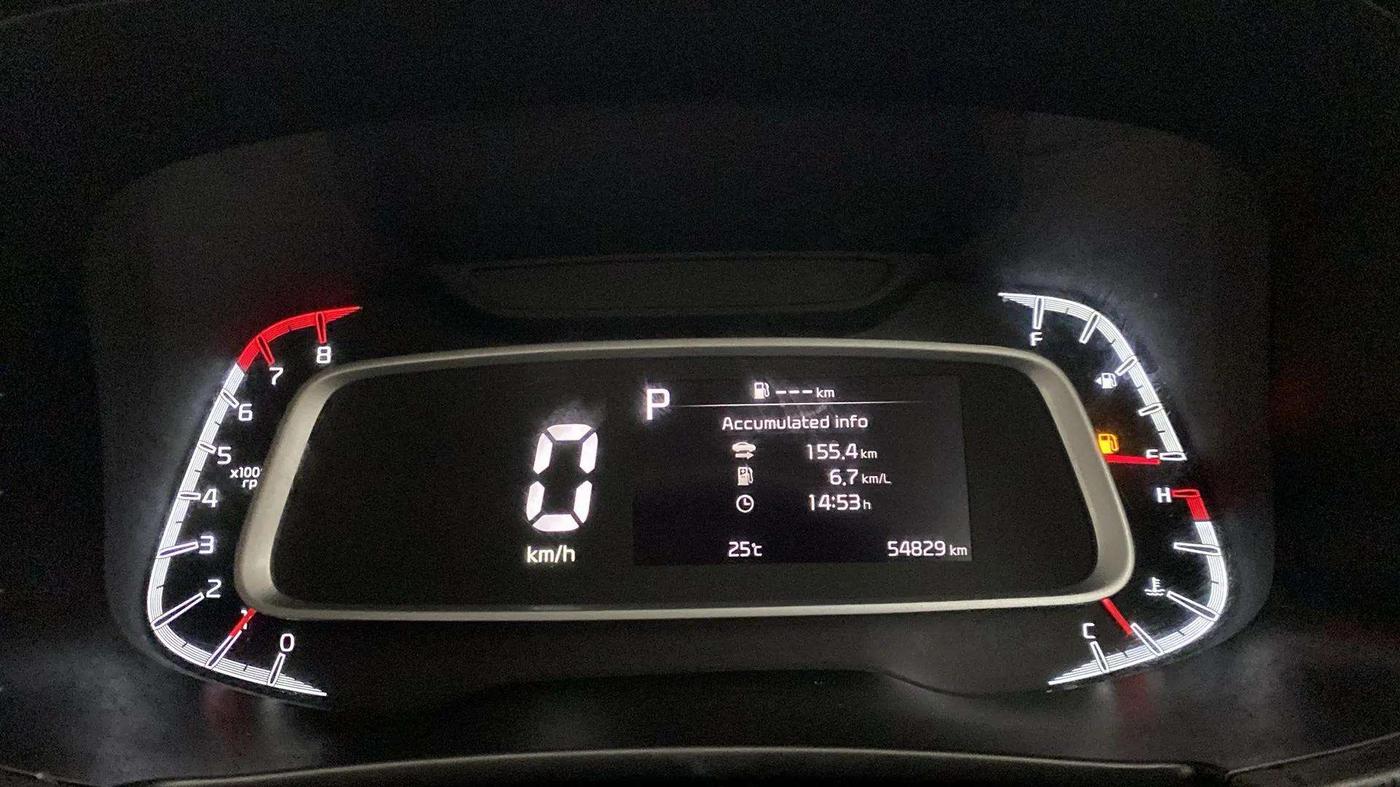 2020 KIA SONET GTX PLUS 1.0 DCT, Petrol, Automatic, 54,828 km, Odometer Image