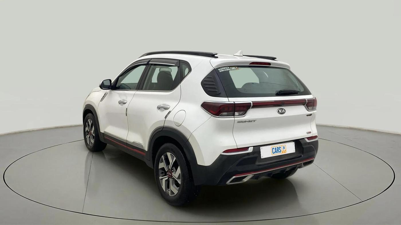 2020 KIA SONET GTX PLUS 1.0 DCT, Petrol, Automatic, 54,828 km, Left Back Diagonal