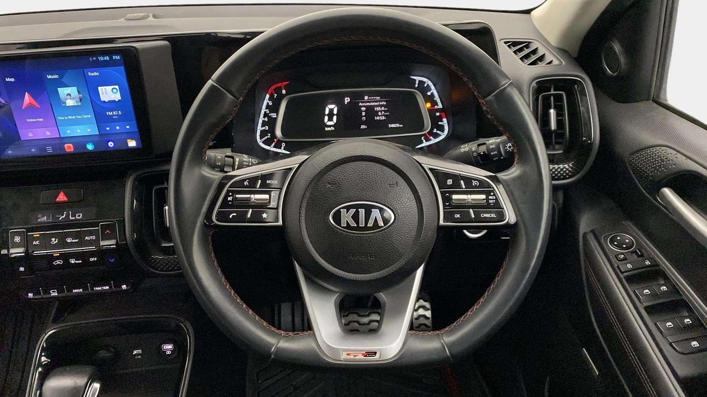 2020 KIA SONET GTX PLUS 1.0 DCT, Petrol, Automatic, 54,828 km, Steering Wheel Close Up