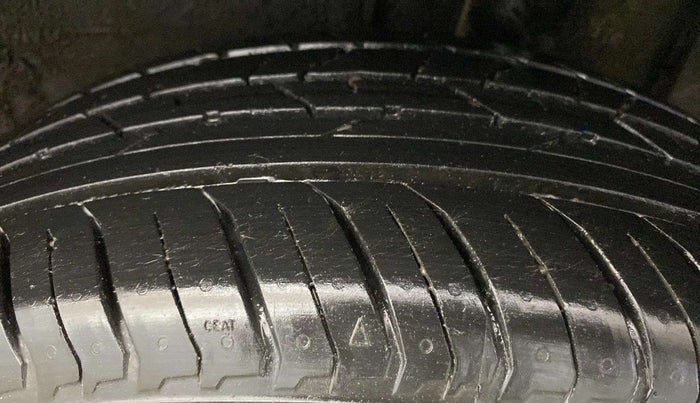 2022 Renault Kiger RXZ AMT, Petrol, Automatic, 21,614 km, Left Rear Tyre Tread