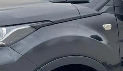 2022 Tata NEXON XZA PLUS (O) PETROL DARK EDITION, Petrol, Automatic, 8,465 km, Left fender - Minor scratches