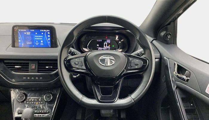 2022 Tata NEXON XZA PLUS (O) PETROL DARK EDITION, Petrol, Automatic, 8,465 km, Steering Wheel Close Up