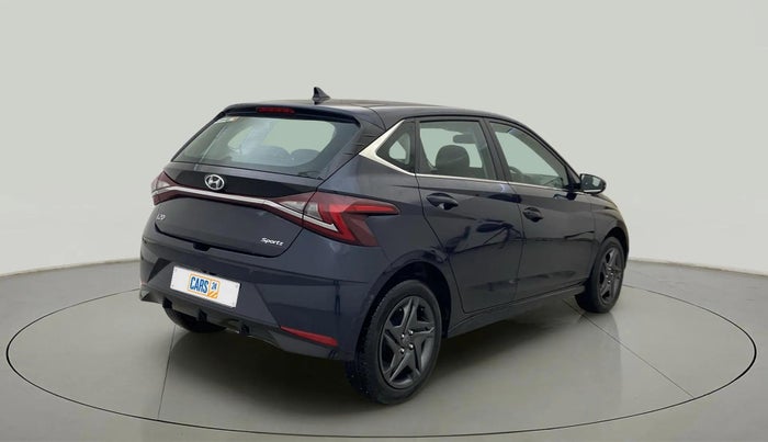 2023 Hyundai NEW I20 SPORTZ 1.2 IVT, Petrol, Automatic, 16,432 km, Right Back Diagonal