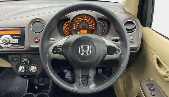 2013 Honda Amaze 1.2L I-VTEC S, Petrol, Manual, 41,034 km, Steering Wheel Close Up