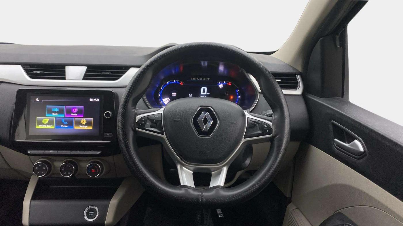 2023 Renault TRIBER RXZ AMT, Petrol, Automatic, 13,137 km, Steering Wheel Close Up
