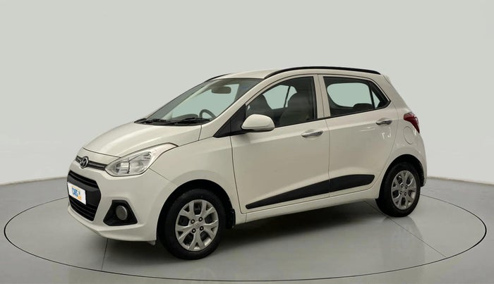 2014 Hyundai Grand i10 SPORTZ 1.2 KAPPA VTVT, Petrol, Manual, 19,438 km, Left Front Diagonal