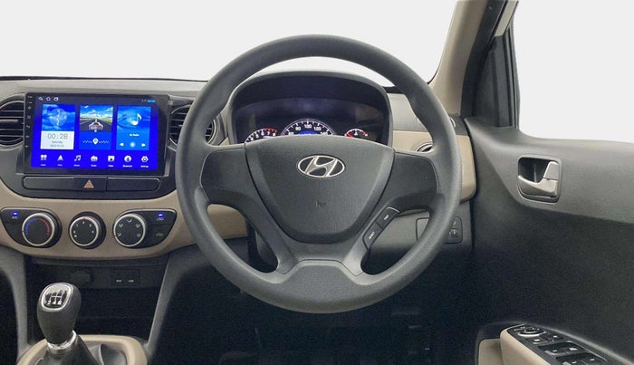 2014 Hyundai Grand i10 SPORTZ 1.2 KAPPA VTVT, Petrol, Manual, 19,438 km, Steering Wheel Close Up
