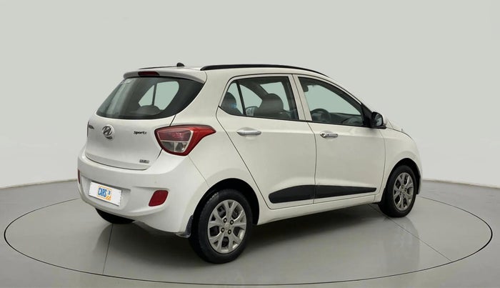 2014 Hyundai Grand i10 SPORTZ 1.2 KAPPA VTVT, Petrol, Manual, 19,438 km, Right Back Diagonal