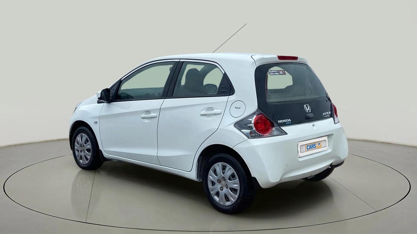 2014 Honda Brio S MT, Petrol, Manual, 53,321 km, Left Back Diagonal