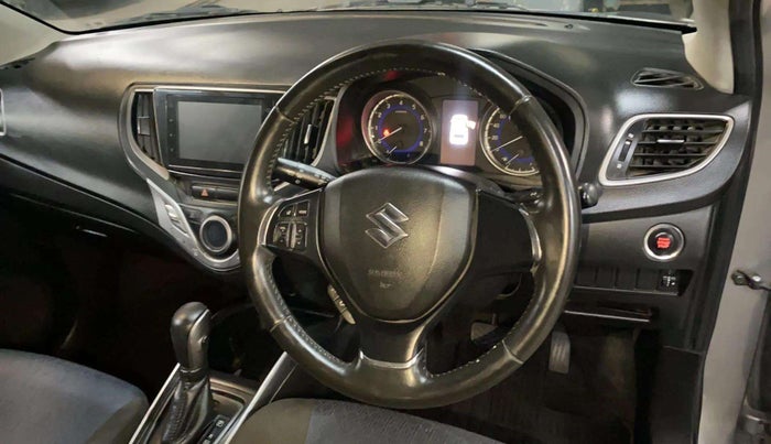 2019 Maruti Baleno ALPHA CVT PETROL 1.2, Petrol, Automatic, 35,552 km, Steering wheel - Sound system control has minor damage