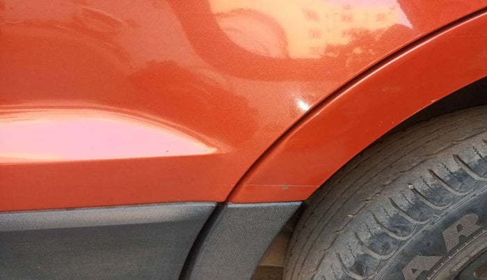 2016 Ford Ecosport TITANIUM 1.5L PETROL AT, Petrol, Automatic, 74,523 km, Left quarter panel - Slightly dented