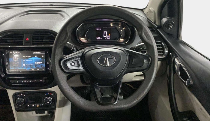2022 Tata TIGOR XZ PLUS CNG, CNG, Manual, 46,094 km, Steering Wheel Close Up