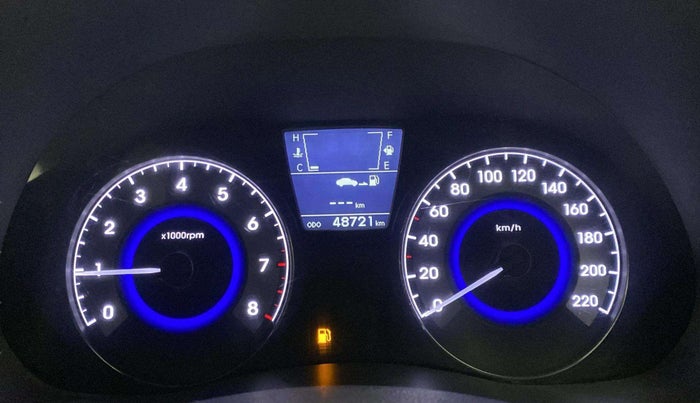 2017 Hyundai Verna 1.6 VTVT SX O, CNG, Manual, 48,762 km, Odometer Image