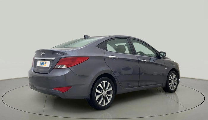 2017 Hyundai Verna 1.6 VTVT SX O, CNG, Manual, 48,762 km, Right Back Diagonal