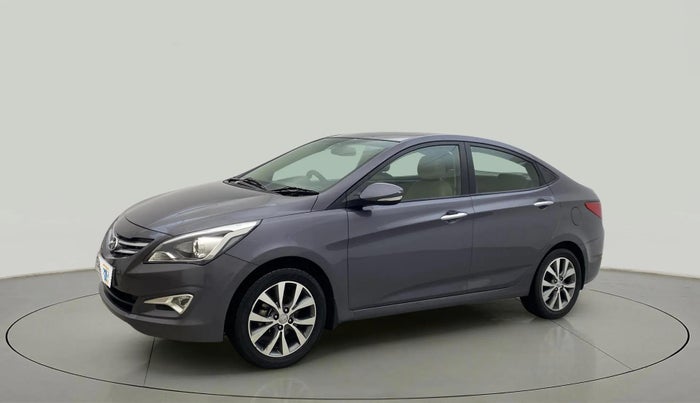 2017 Hyundai Verna 1.6 VTVT SX O, CNG, Manual, 48,762 km, Left Front Diagonal
