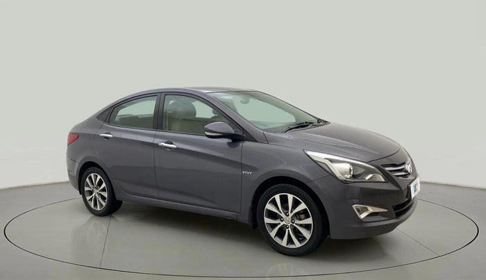 2017 Hyundai Verna 1.6 VTVT SX O, CNG, Manual, 48,762 km, Right Front Diagonal