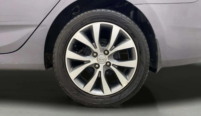 2017 Hyundai Verna 1.6 VTVT SX O, CNG, Manual, 48,762 km, Left Rear Wheel