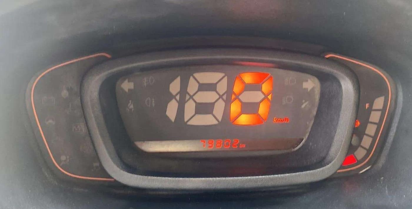 2019 Renault Kwid RXT 0.8, Petrol, Manual, 79,824 km, Odometer Image