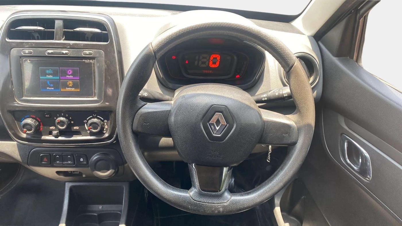 2019 Renault Kwid RXT 0.8, Petrol, Manual, 79,824 km, Steering Wheel Close Up