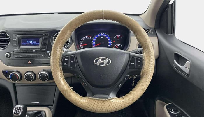 2014 Hyundai Xcent S 1.2, Petrol, Manual, 85,654 km, Steering Wheel Close Up