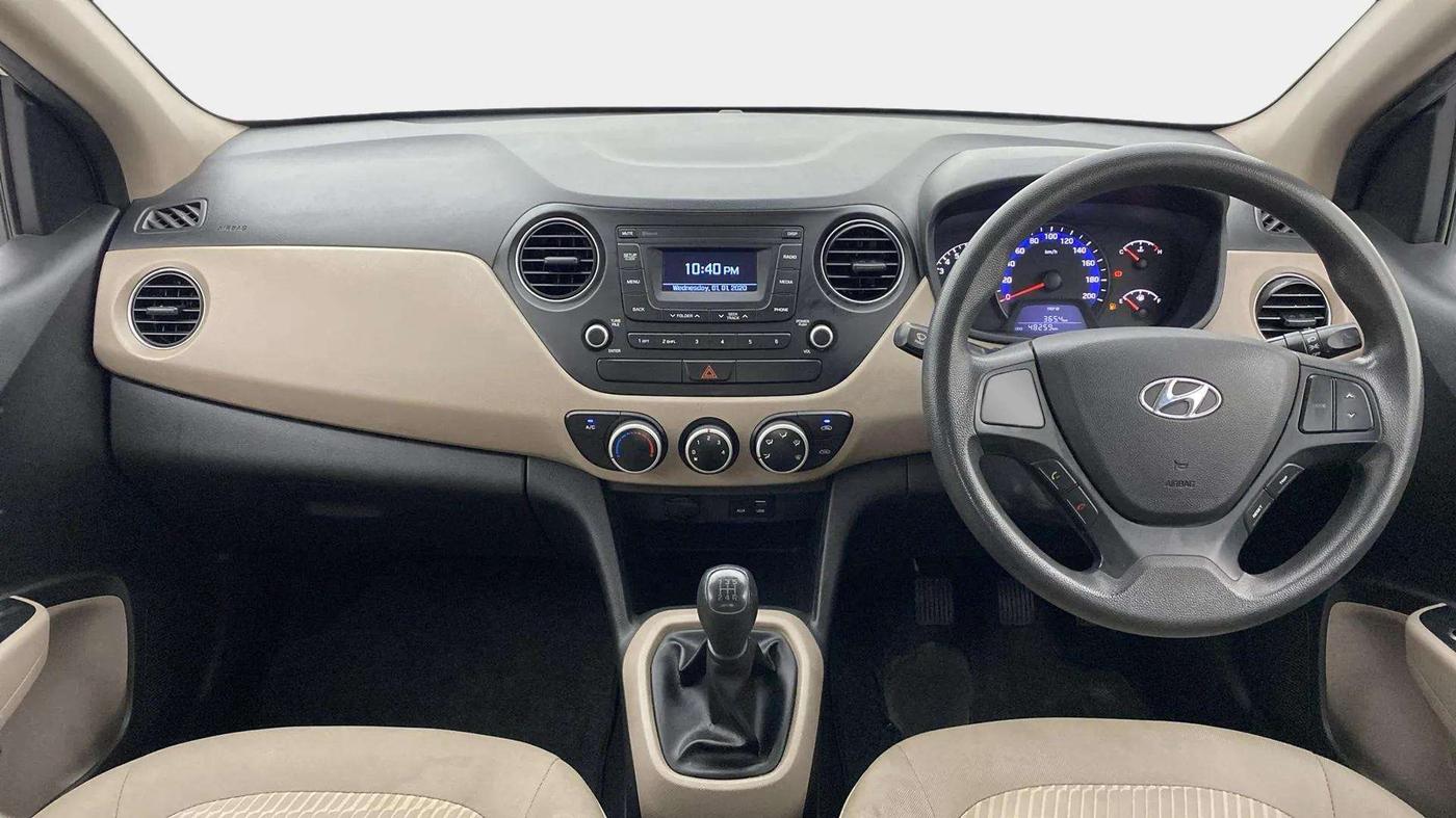 2017 Hyundai Xcent E+, Petrol, Manual, 48,292 km, Dashboard