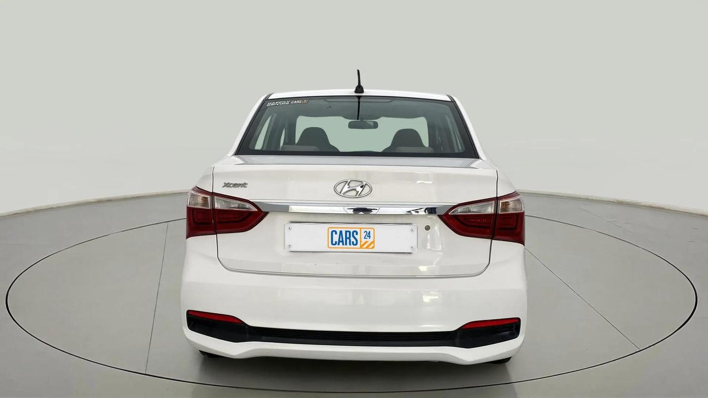 2017 Hyundai Xcent E+, Petrol, Manual, 48,292 km, Back/Rear