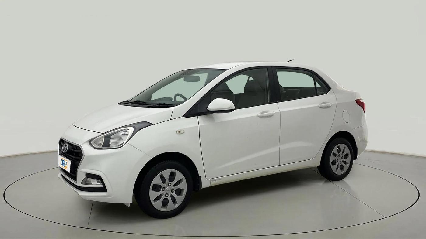 2017 Hyundai Xcent E+, Petrol, Manual, 48,292 km, Left Front Diagonal
