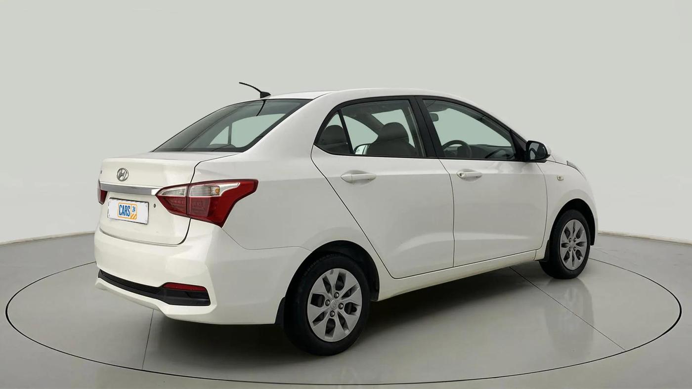 2017 Hyundai Xcent E+, Petrol, Manual, 48,292 km, Right Back Diagonal