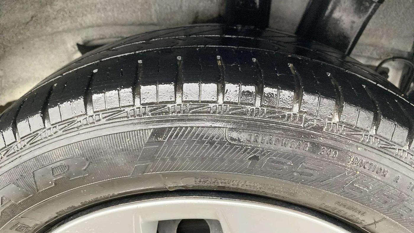 2017 Hyundai Xcent E+, Petrol, Manual, 48,292 km, Left Rear Tyre Tread