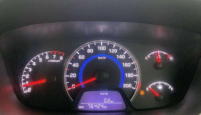 2015 Hyundai Grand i10 MAGNA 1.2 KAPPA VTVT, Petrol, Manual, 76,411 km, Odometer Image