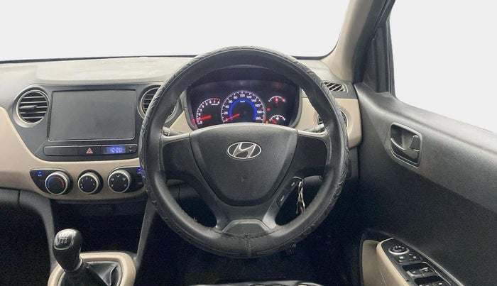 2015 Hyundai Grand i10 MAGNA 1.2 KAPPA VTVT, Petrol, Manual, 76,411 km, Steering Wheel Close Up