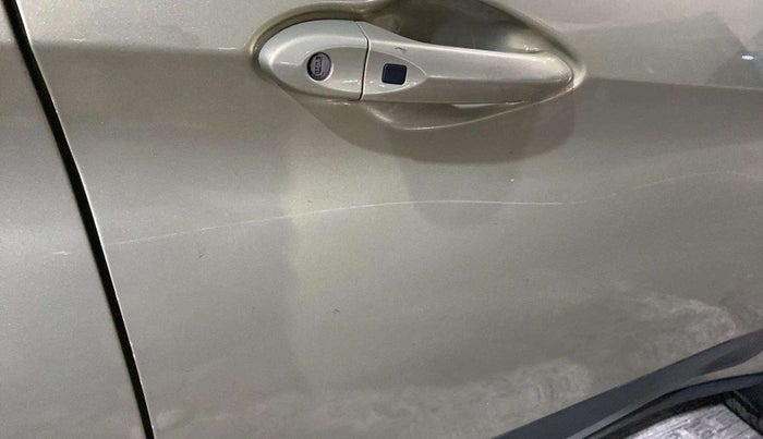 2022 Tata NEXON XZ PLUS (PREMIUM) KAZIRANGA PETROL, Petrol, Manual, 17,244 km, Driver-side door - Minor scratches