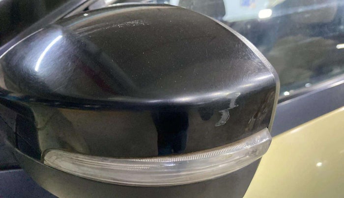 2022 Tata NEXON XZ PLUS (PREMIUM) KAZIRANGA PETROL, Petrol, Manual, 17,244 km, Left rear-view mirror - Minor scratches