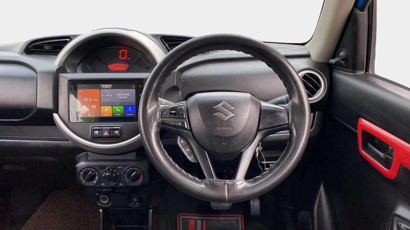 2020 Maruti S PRESSO VXI PLUS AMT, Petrol, Automatic, 27,918 km, Steering Wheel Close Up