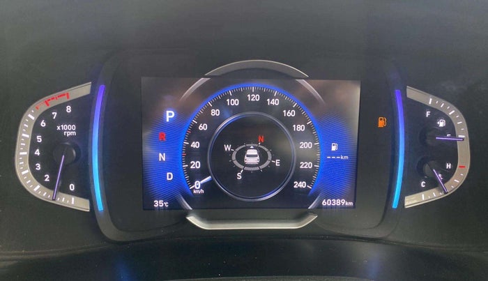 2020 Hyundai Creta SX (O) IVT 1.5 PETROL, Petrol, Automatic, 60,381 km, Odometer Image