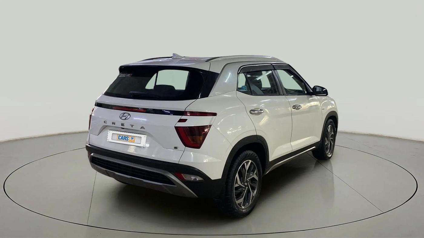 2020 Hyundai Creta SX (O) IVT 1.5 PETROL, Petrol, Automatic, 60,394 km, Right Back Diagonal