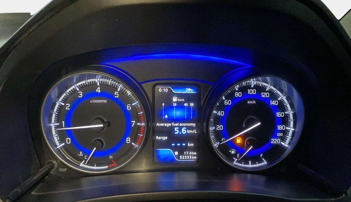 2019 Maruti Baleno ZETA PETROL 1.2, Petrol, Manual, 52,316 km, Odometer Image