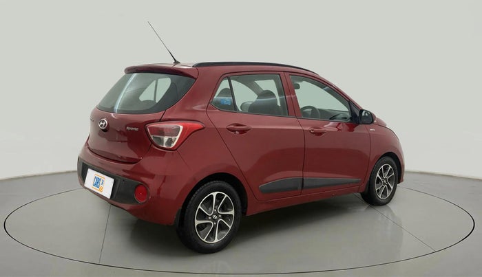 2018 Hyundai Grand i10 SPORTZ AT 1.2 KAPPA VTVT, Petrol, Automatic, 57,005 km, Right Back Diagonal