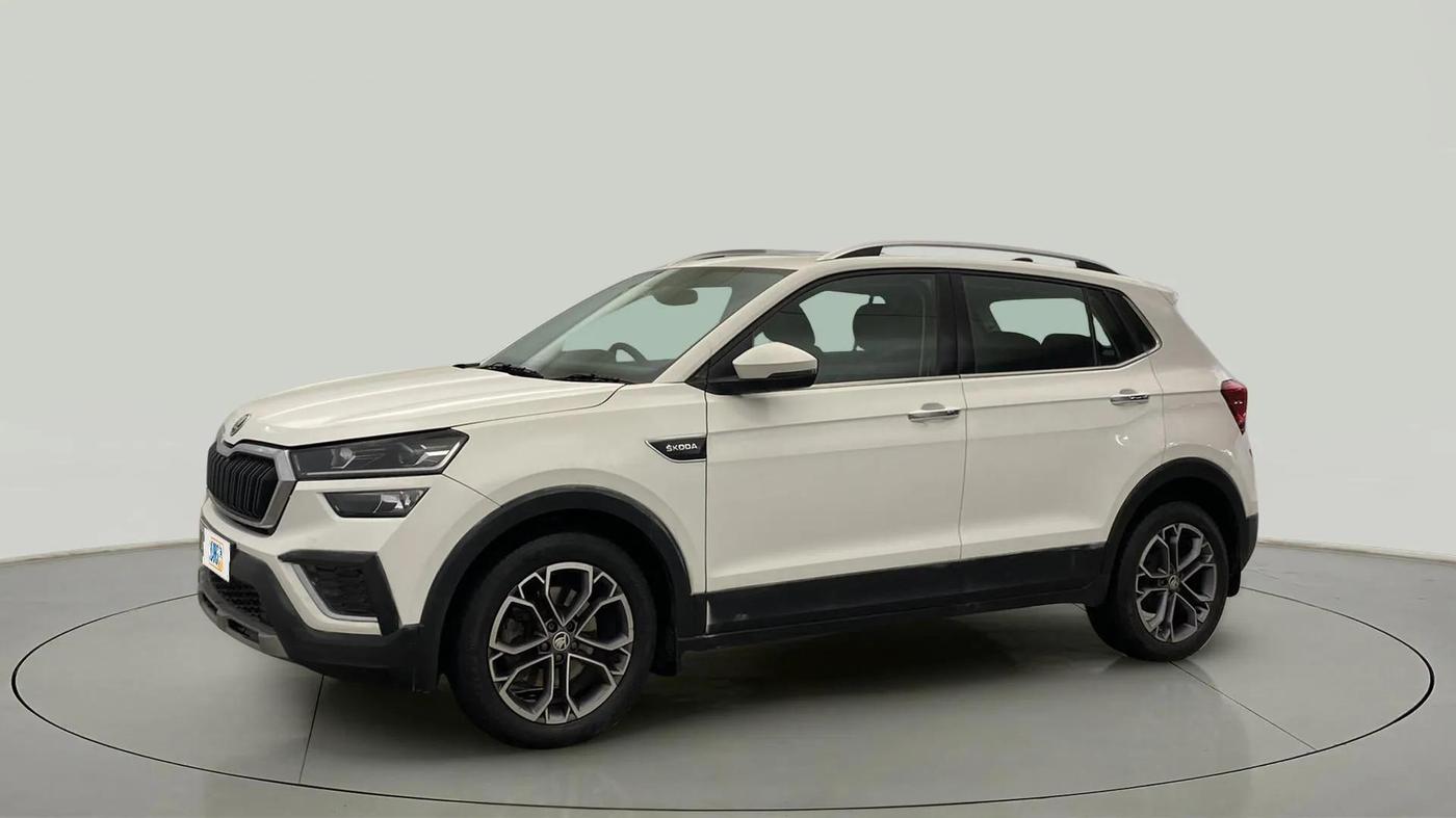 2021 Skoda KUSHAQ STYLE 1.5L TSI MT, Petrol, Manual, 38,305 km, Left Front Diagonal