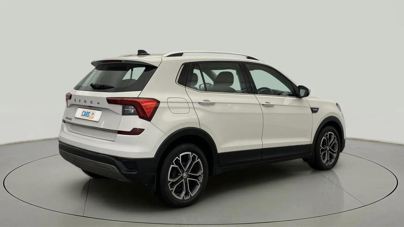2021 Skoda KUSHAQ STYLE 1.5L TSI MT, Petrol, Manual, 38,305 km, Right Back Diagonal