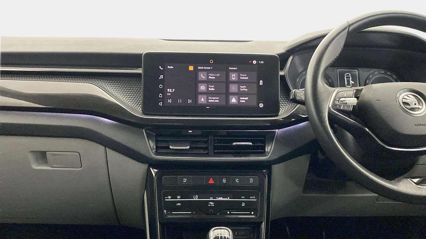 2021 Skoda KUSHAQ STYLE 1.5L TSI MT, Petrol, Manual, 38,305 km, Air Conditioner