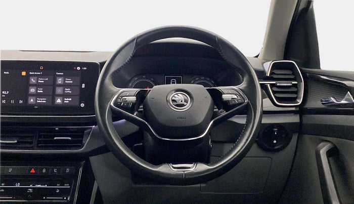2021 Skoda KUSHAQ STYLE 1.5L TSI MT, Petrol, Manual, 38,305 km, Steering Wheel Close Up
