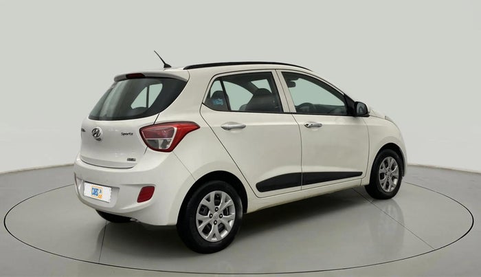2014 Hyundai Grand i10 SPORTZ 1.2 KAPPA VTVT, Petrol, Manual, 62,857 km, Right Back Diagonal