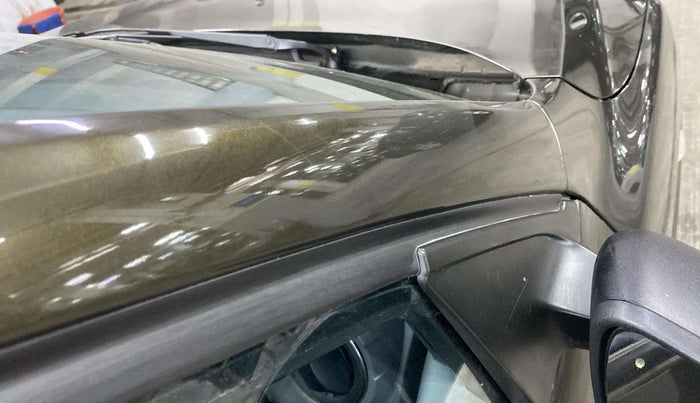 2021 Renault Kwid RXT 0.8, Petrol, Manual, 4,004 km, Right A pillar - Paint is slightly faded