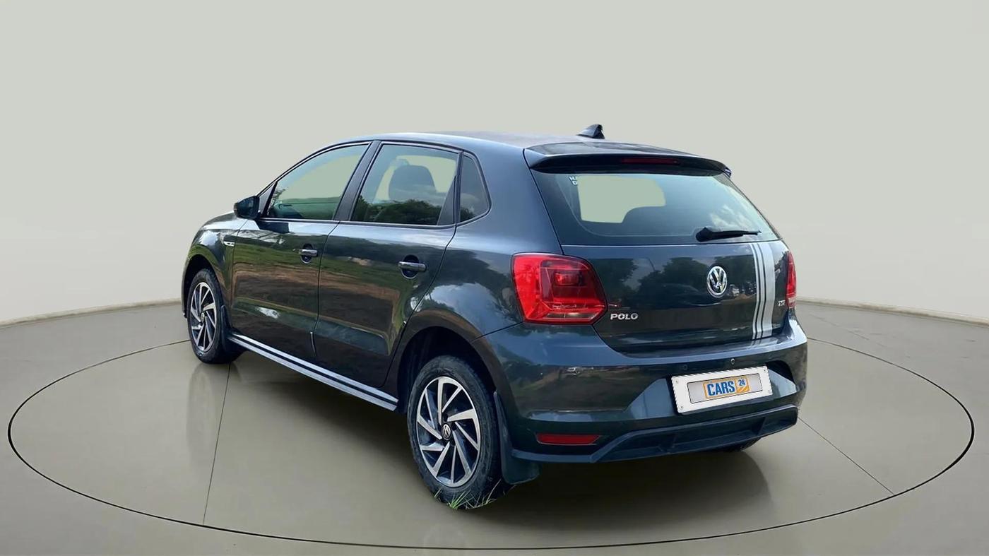 2021 Volkswagen Polo COMFORTLINE 1.0L TSI, Petrol, Manual, 23,807 km, Left Back Diagonal
