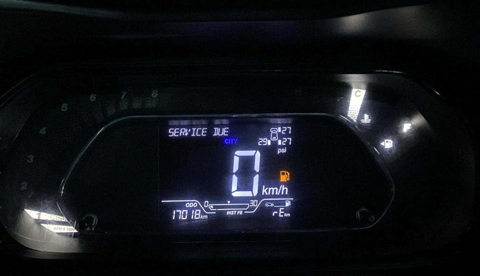 2023 Tata NEXON XZ PLUS PETROL SUNROOF DARK EDITION, Petrol, Manual, 17,053 km, Odometer Image